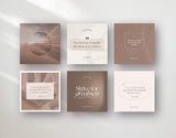Motivational Quotes Instagram Post Templates Beige DigiPax