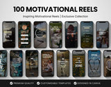 100 Motivational Reels Templates Bundle DigiPax