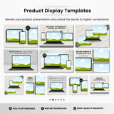 Notion Template Canva Mockups Bundle Black Devices DigiPax