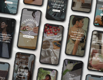 PLR MRR Instagram Faceless Reels Templates Bundle DigiPax