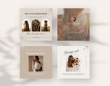 Photography Instagram Post Templates Aesthetic DigiPax