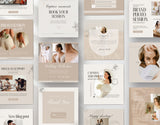Photography Instagram Post Templates Aesthetic DigiPax