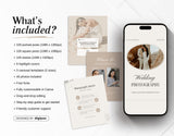 Photography Instagram Templates Bundle Aesthetic What is Included Mockup