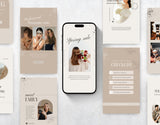 Photography Instagram Story Templates Aesthetic Mockup