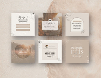 Photography Quotes Instagram Post Templates Aesthetic DigiPax