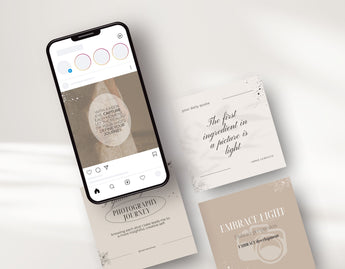 Photography Quotes Instagram Post Templates Aesthetic DigiPax