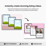 Etsy Printables Bundle Listing Video Template White DigiPax