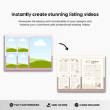 Etsy Printables Listing Video Template Pink DigiPax