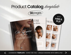 PLR MRR Product Catalog Template DigiPax