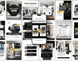 Real Estate Instagram Templates Bundle Luxury Cover