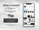 Real Estate Instagram Templates Bundle Luxury DigiPax