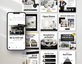 Real Estate Instagram Templates Bundle Luxury DigiPax