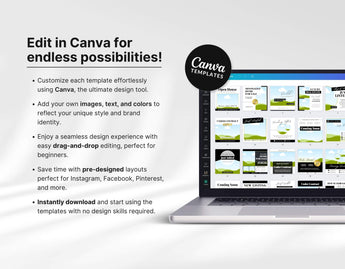 Ultimate Real Estate Marketing Templates Bundle Luxury Edit in Canva Mockup DigiPax