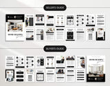 Real Estate Buyers Guide and Sellers Guide Templates Luxury Mockup DigiPax