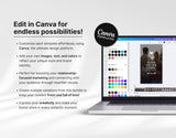 100 Romantic Instagram Reels Templates Bundle Edit in Canva