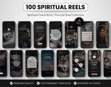 100 Spiritual Coach Reels Templates Bundle DigiPax