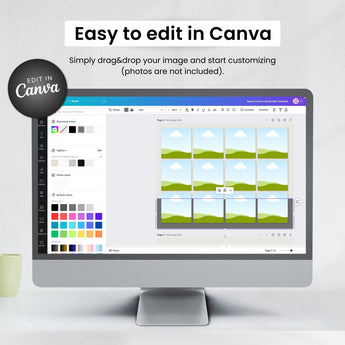 Etsy Square Frame Listing Video Template Canva DigiPax