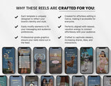 100 Summer Instagram Reels Templates Bundle Mockup