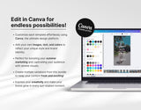 100 Summer Instagram Reels Templates Bundle Edit in Canva Mockup