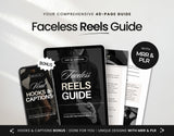 Faceless Reels Guide with PLR & MRR Cover Mockup DigiPax