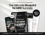 The Ultimate Blueprint for MRR Success Guide with PLR & MRR DigiPax