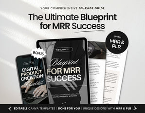 The Ultimate Blueprint for MRR Success Guide with PLR & MRR DigiPax