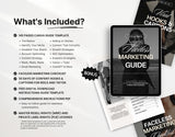 The Ultimate Faceless Marketing Guide with PLR & MRR What is Included Mockup DigiPax