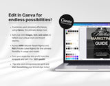 The Ultimate Faceless Marketing Guide with PLR & MRR Edit in Canva Mockup DigiPax