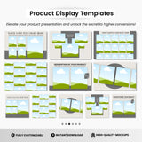 US Letter Size Pages Canva Mockup Templates Bundle DigiPax