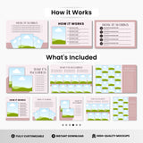 US Letter Size Pages Canva Mockup Templates Bundle DigiPax