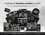 Ultimate Faceless Marketing Guide Templates Bundle with PLR & MRR DigiPax