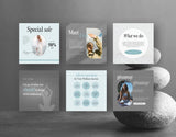 Wellness Instagram Post Templates DigiPax