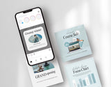 Wellness Instagram Post Templates DigiPax