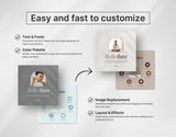 Wellness Instagram Post Templates DigiPax