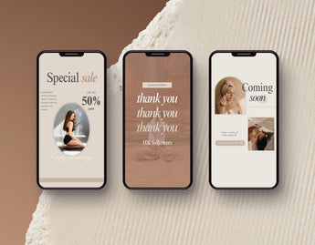 Wellness Coach Instagram Templates Bundle Kit DigiPax