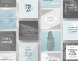 Wellness Quotes Instagram Post Templates DigiPax