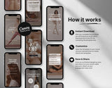 100 Yoga Coach Instagram Reels Templates Bundle DigiPax