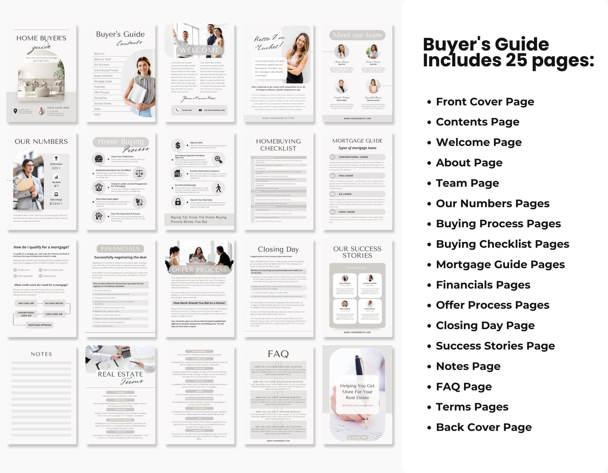 Real Estate Buyer and Seller Guide Bundle DigiPax